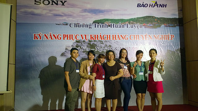 Kỹ năng phục vụ khách hàng chuyên nghiệp - SONY (18 & 19.12.2014)
